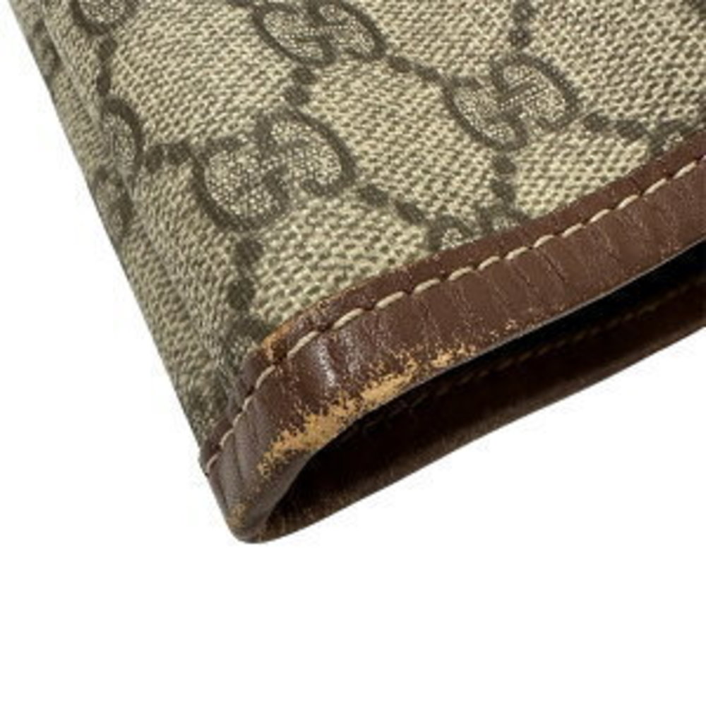 Gucci GG Tote Shoulder Bag Brown Beige - Picture 6 of 9